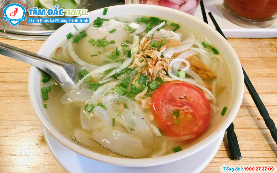 Bún sứa - Món ăn đặc sản Ninh Thuận